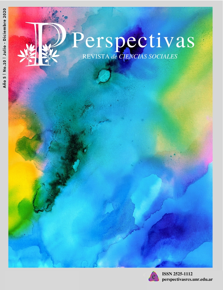 					View Vol. 5 No. 10 (2020): Perspectivas Revista de Ciencias Sociales No. 10 Julio-Diciembre  2020
				